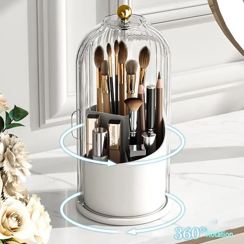 Elegant Makeup Brush Storage