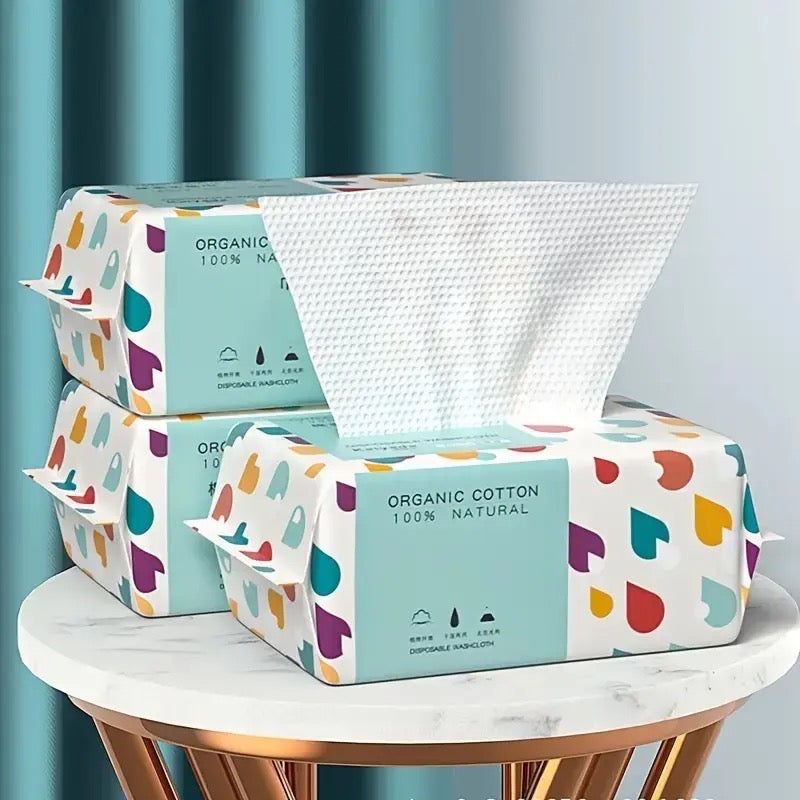 Disposable Cotton Makeup Remover towelettes