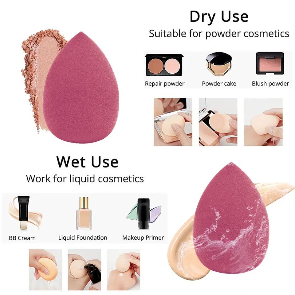 Makeup Sponge Set 4pc